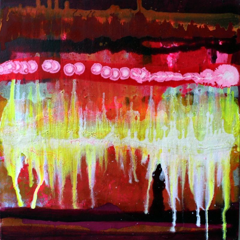 Weiße punkte